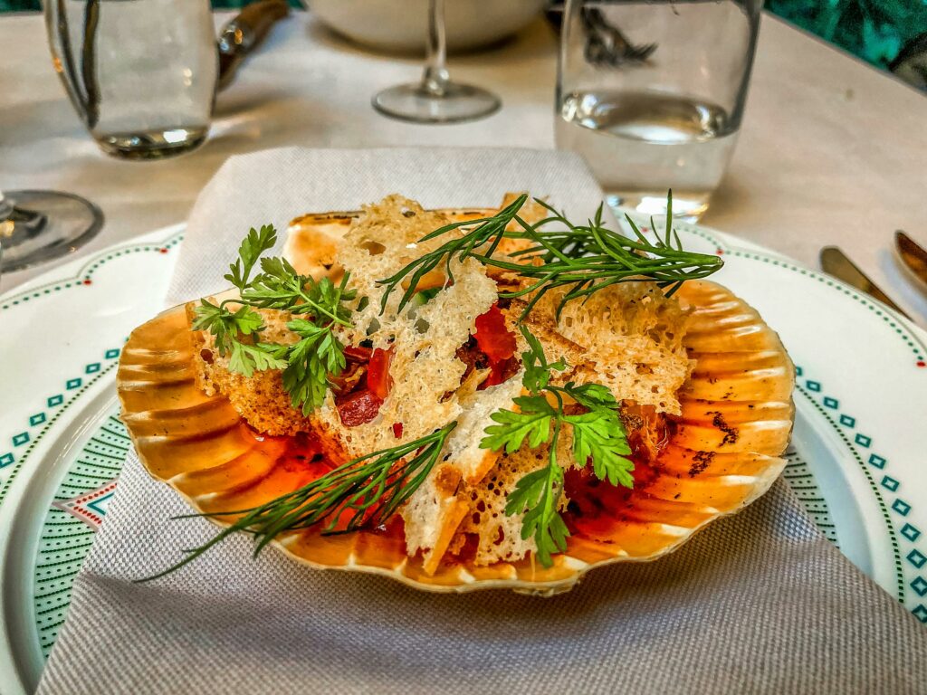 comida casera en restaurante